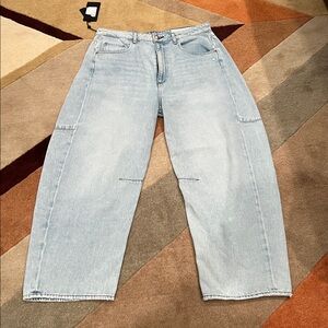 rag & bone  The Charlie High Rise Barrel Jean